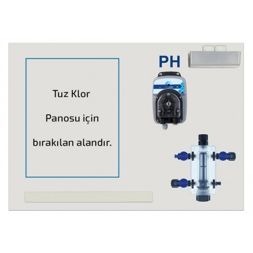 Antech Sistem I3 - pH Ölçümlü Tuz Klor Jenaratörleri için pH Dozlama Sistemi