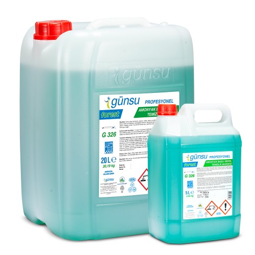 Forest G 326 Amonyak Esaslı Genel Temizlik Maddesi 5 L - 20 L Forest G 326 Amonyak Esaslı Genel Temizlik Maddesi 5 L - 20 L